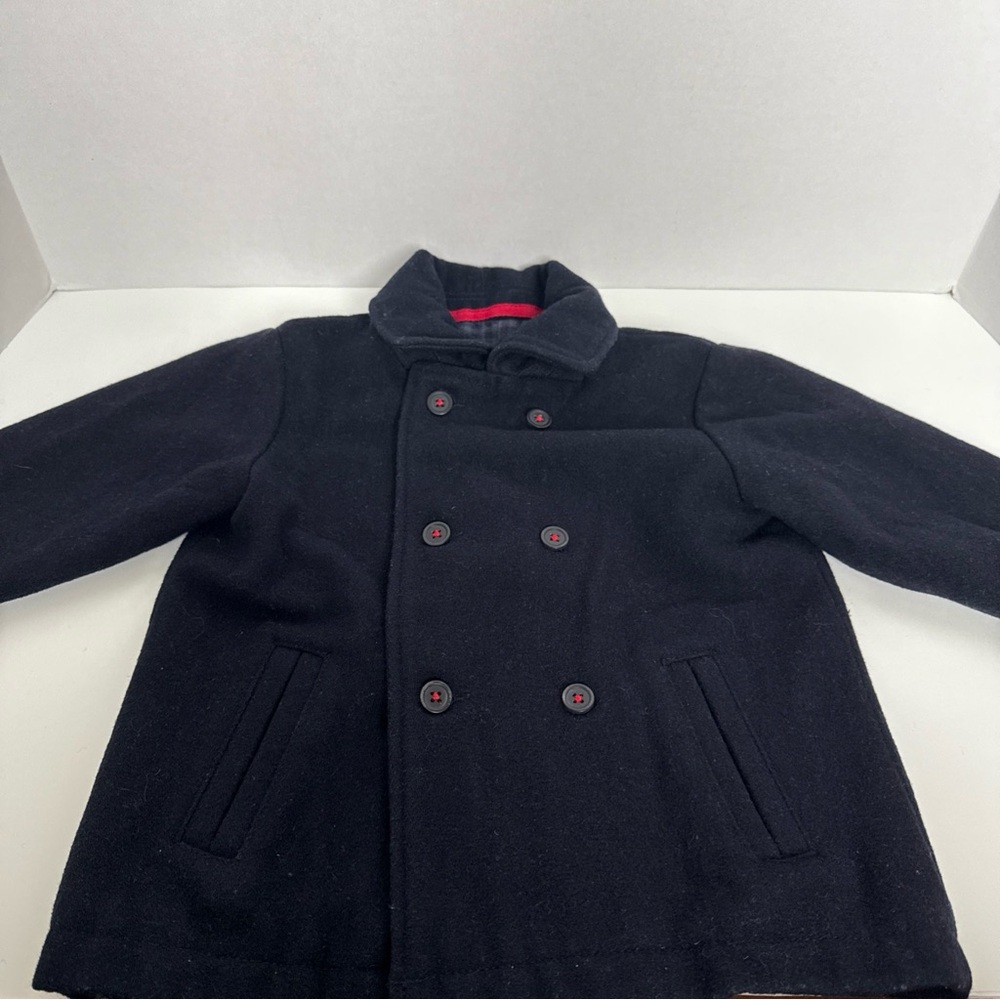 Bout’chou baby pea coat navy 24 months